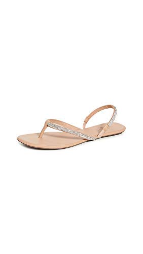 SCHUTZ Women's Marileide Sandals - Comfortable Leather Slide Sandals for Women, Summer Beach Flip Flops with Cushioned Footbed | Perfect for Vacation, Poolside, and Casual Outings