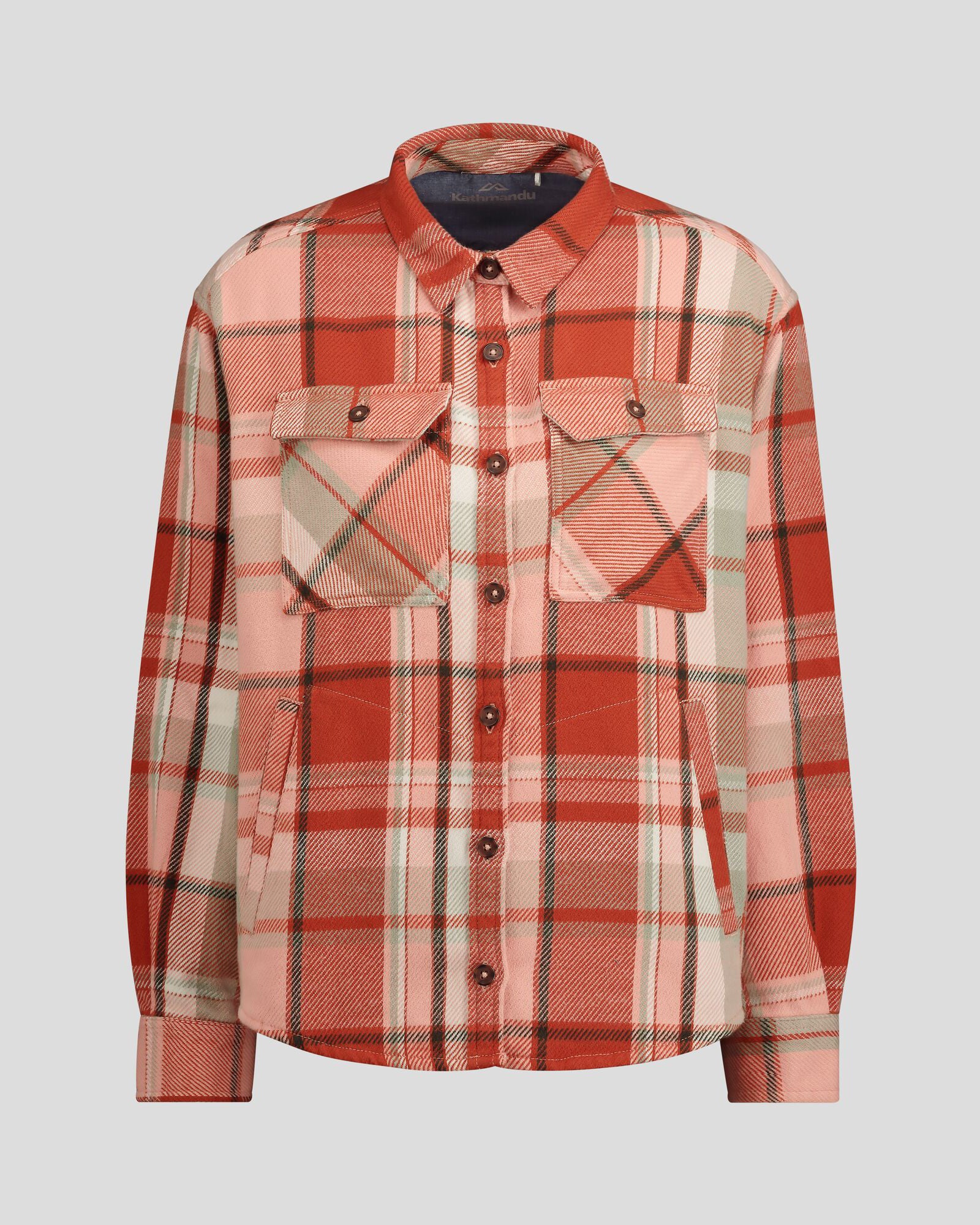 Women's Huntly Long Sleeve Plaid Shirt - Soft Flannel Button Down Top for Fall & Winter - Perfect for Cabin Retreats, Outdoor Adventures and Casual Office Wear