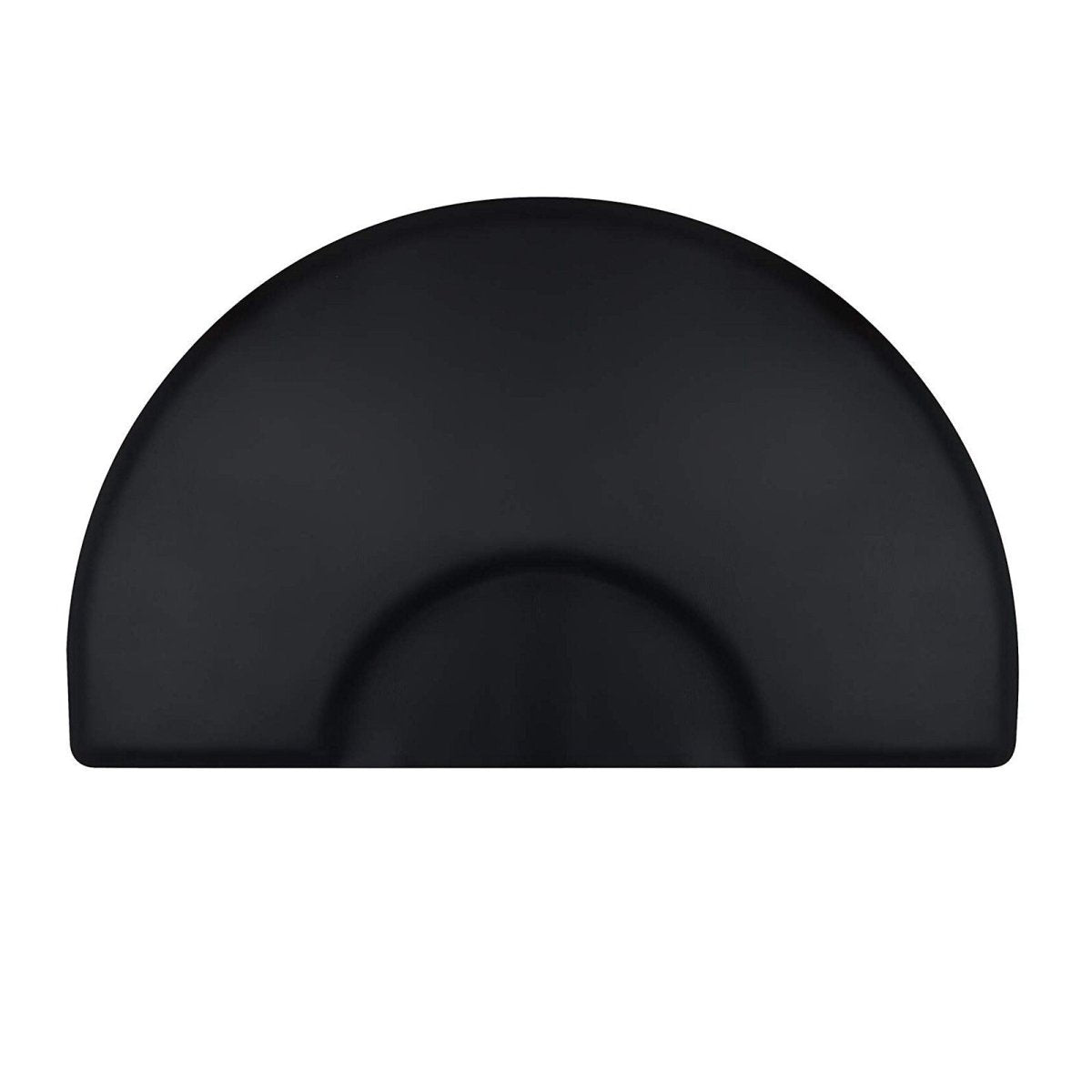 Premium Comfort Classic Polyurethane Half Circle Mat (3' x 4') - Non-Slip Floor Rug for Living Room, Bedroom, or Office