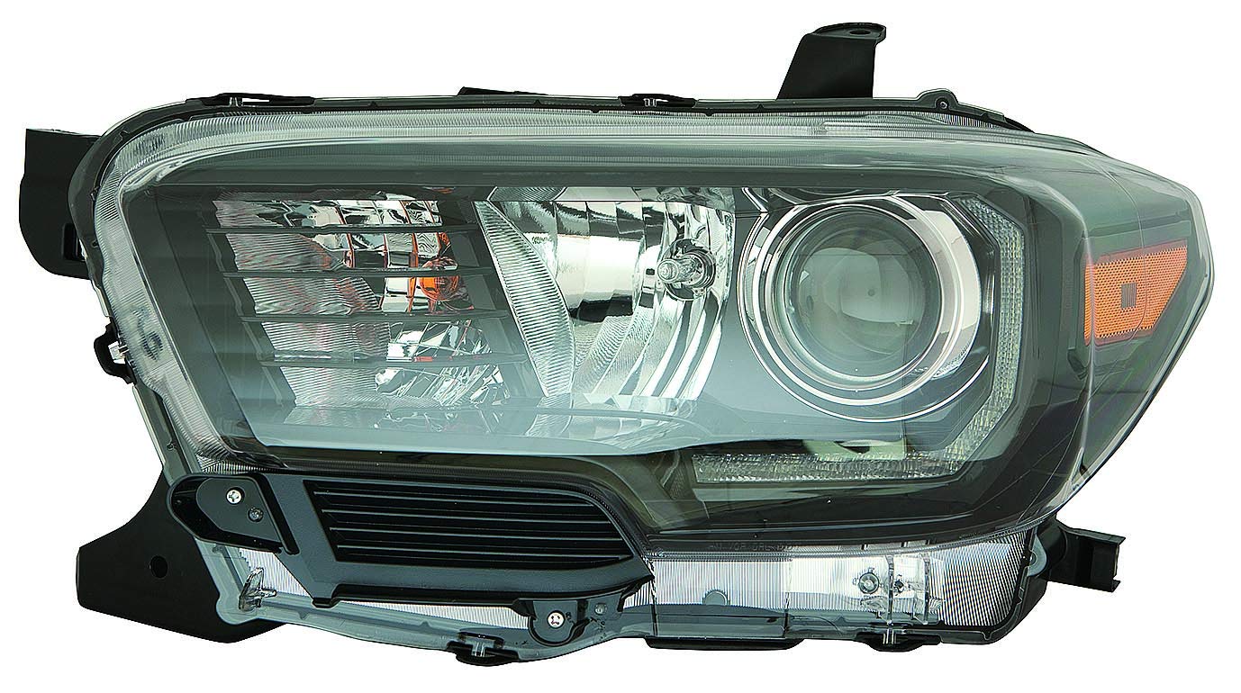 2017-2019 Toyota Tacoma LED Headlight Assembly - Black Trim Driver Side Left for Improved Night Visibility & Style | Perfect for Off-Roading, Night Driving & Custom Upgrades