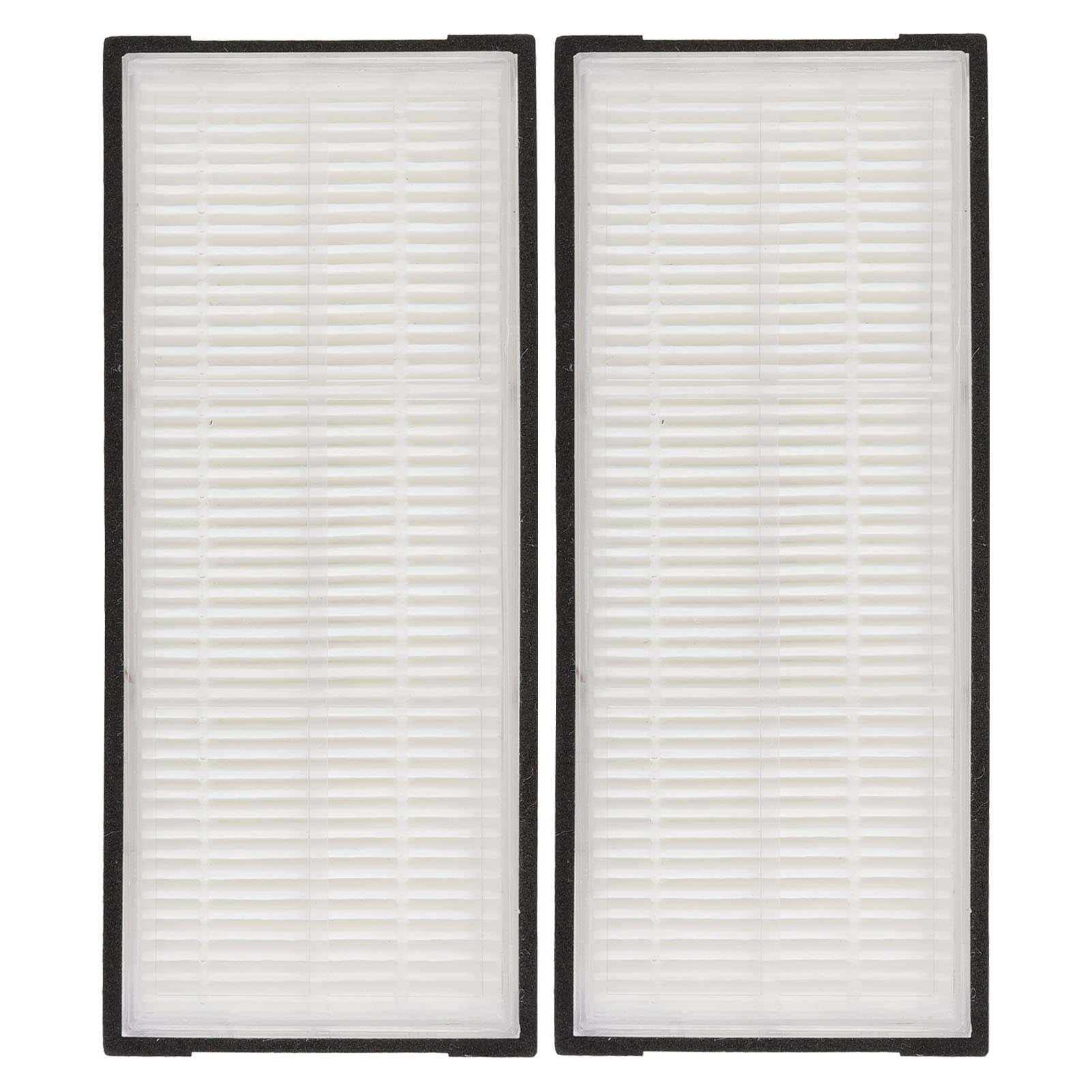 2Pcs Durable PP Vacuum Cleaner Filters - High Efficiency Dust Reduction & Strong Suction for Robot Cleaners | Perfect for Pet Hair, Hardwood Floors & Daily Home Cleaning