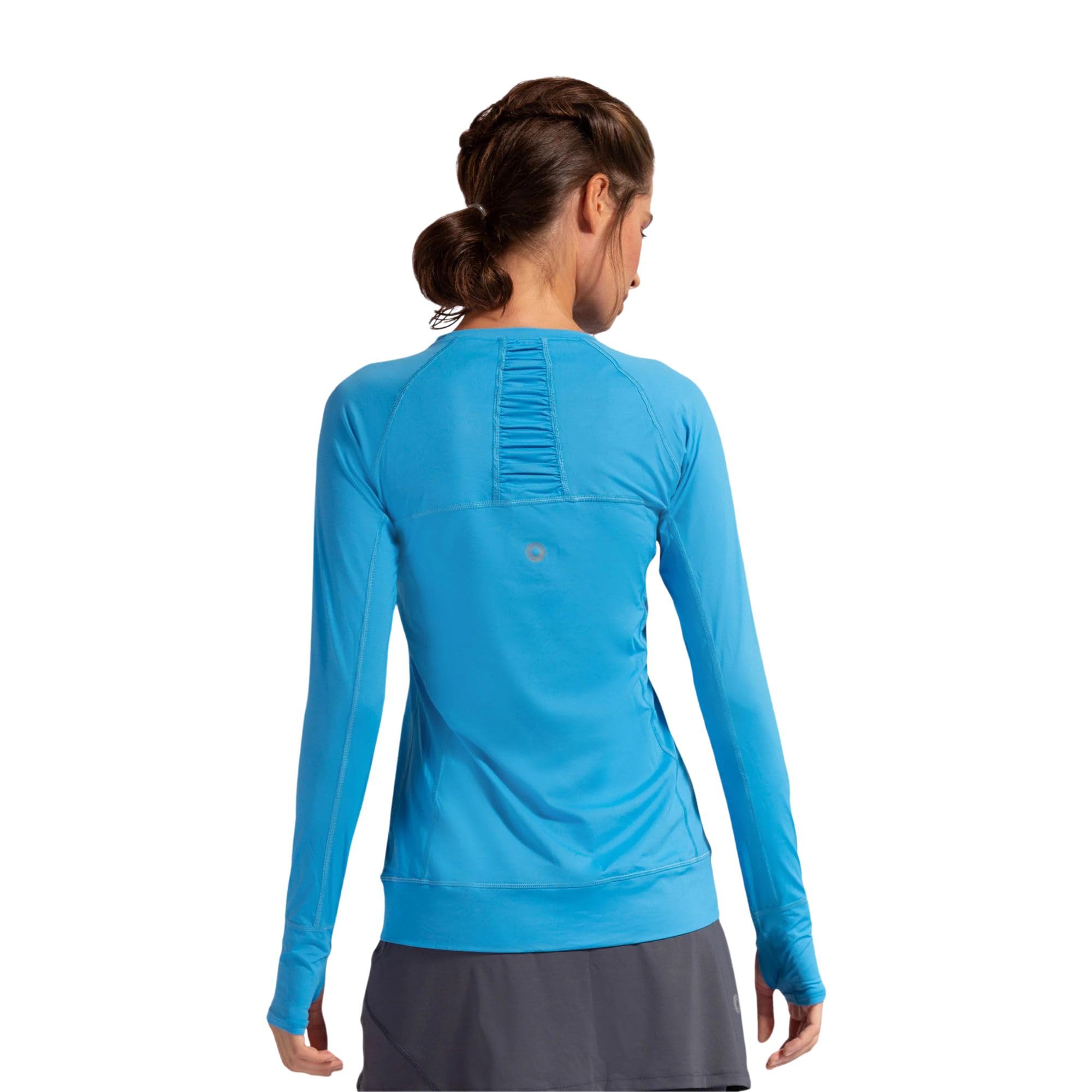 Women's UPF 50+ Sun Protection Active Pullover Hoodie - Lightweight Quick-Dry Workout Jacket for Running, Hiking & Outdoor Sports