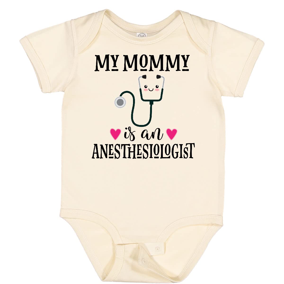 Inktastic Anesthesiologist Mom Baby Gift - Cute Baby Bodysuit for Newborns & Infants | Perfect for Holidays, Birthdays & Special Occasions
