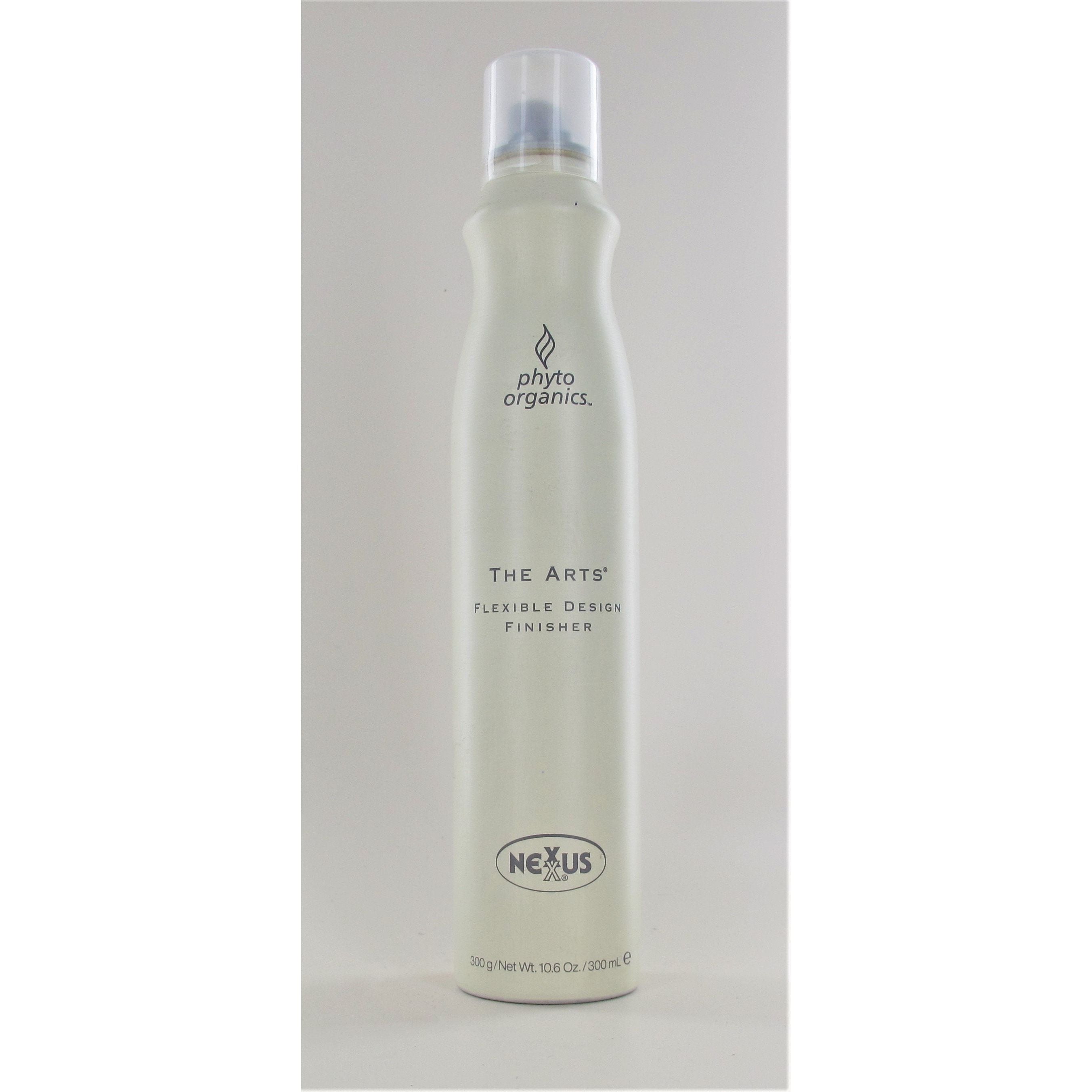 Nexxus Phyto Organics Flexible Design Finishing Hair Spray 10.6 oz - Lightweight Hold for Natural Movement & Shine - Perfect for Styling, Curls & Everyday Hair Care