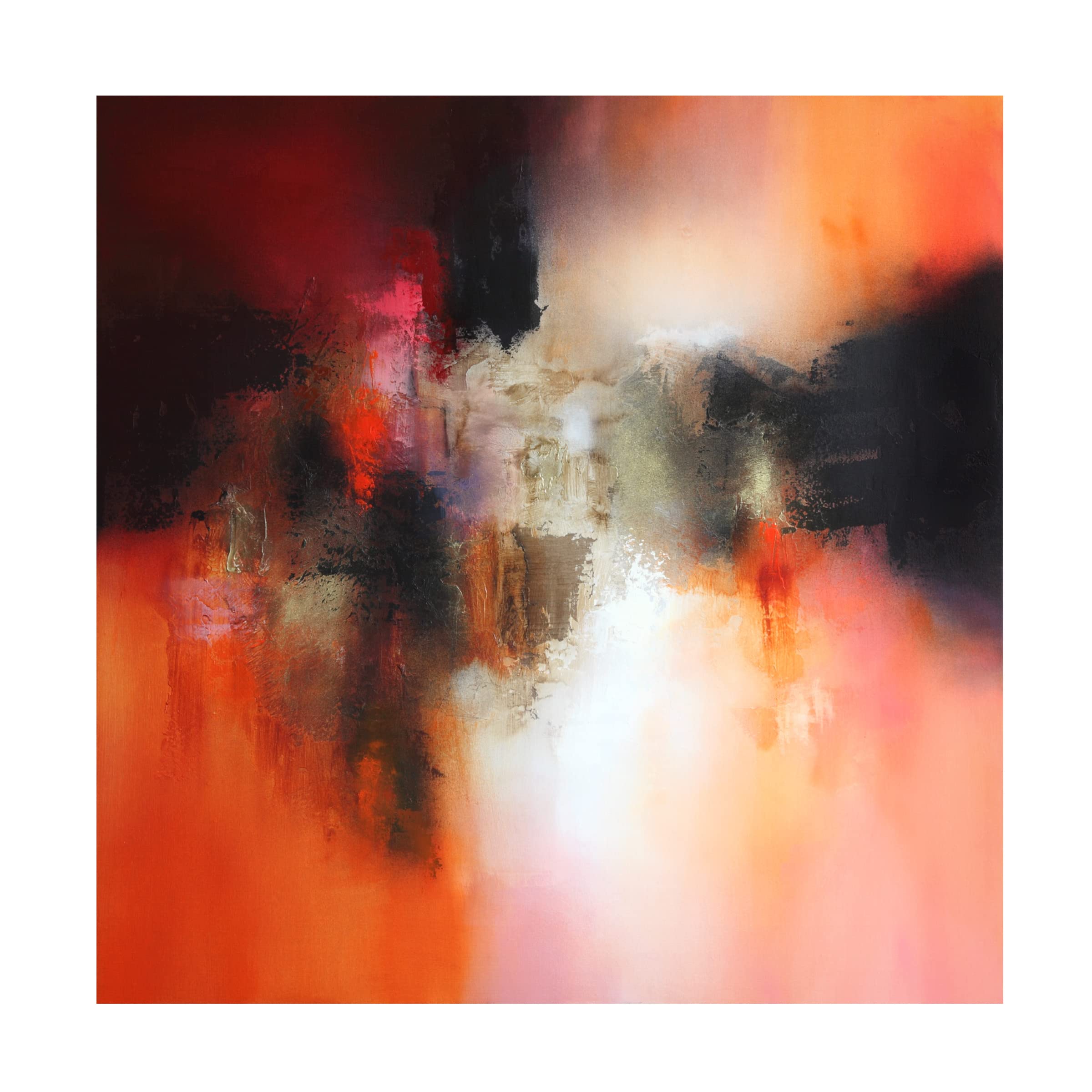 Trademark Fine Art 'Endless' Canvas Art by Eelco Maan - Stunning Abstract Wall Decor for Living Room, Bedroom & Office