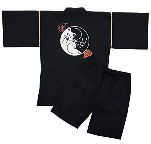 Yin-yang Cat Navy