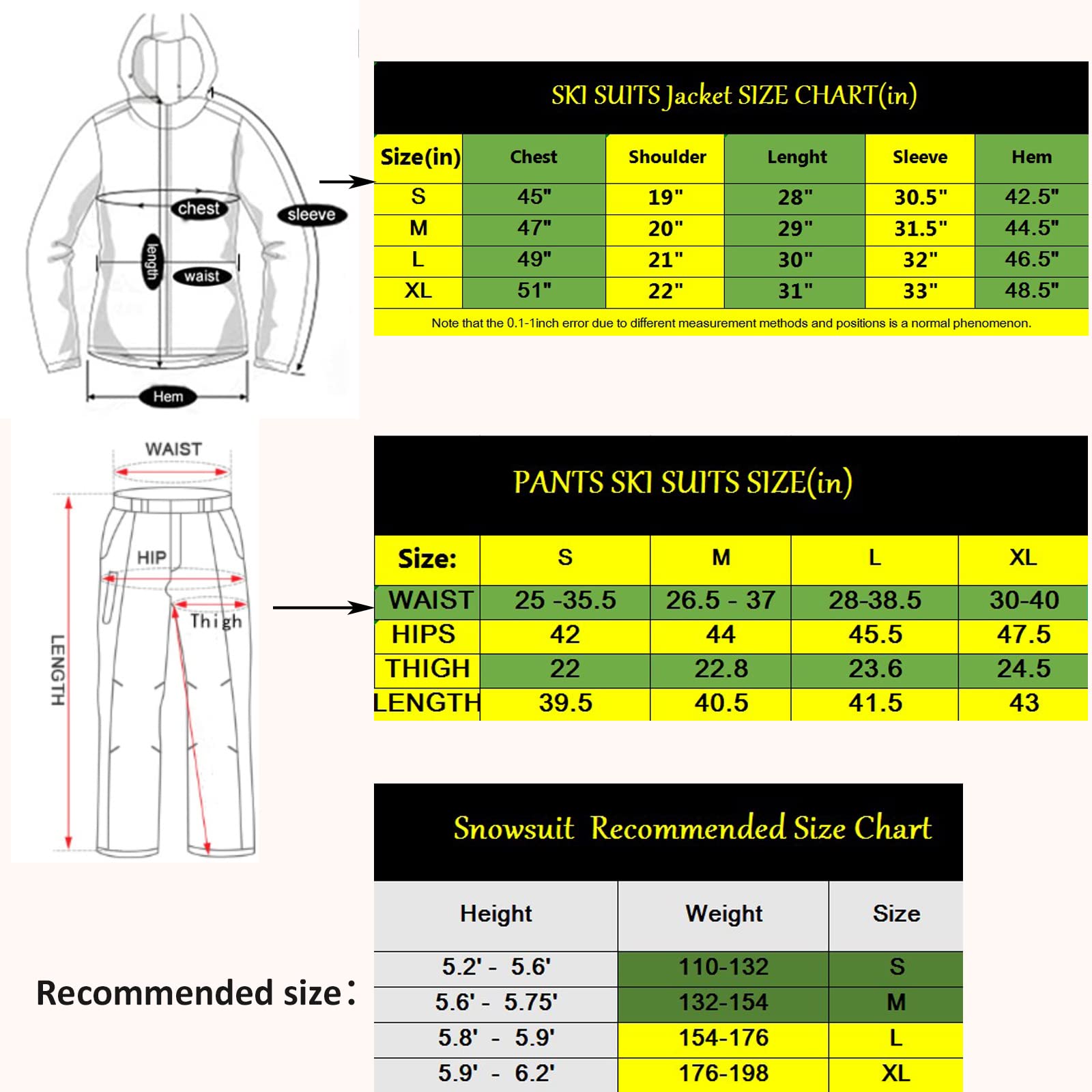 Waterproof Insulated Women's Ski Suit - Warm Winter Snowsuit for Skiing & Outdoor Snow Sports (White, XL) - Perfect for Ski Resorts, Snowboarding & Cold Weather Adventures