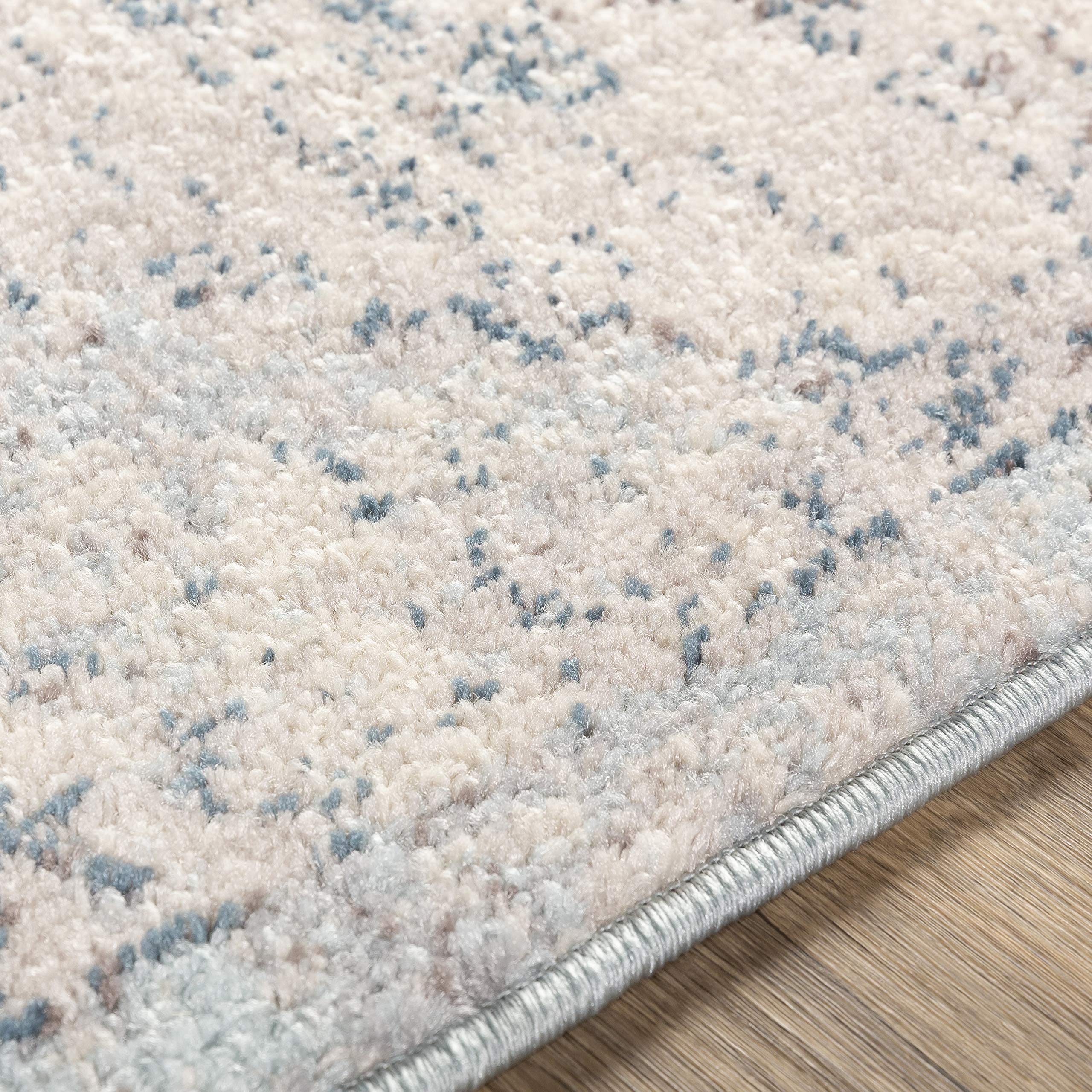 Mark&Day Traditional Ivory Area Rug 9x12 - Beige White Carpet for Living Room, Bedroom, Kitchen - 8'10