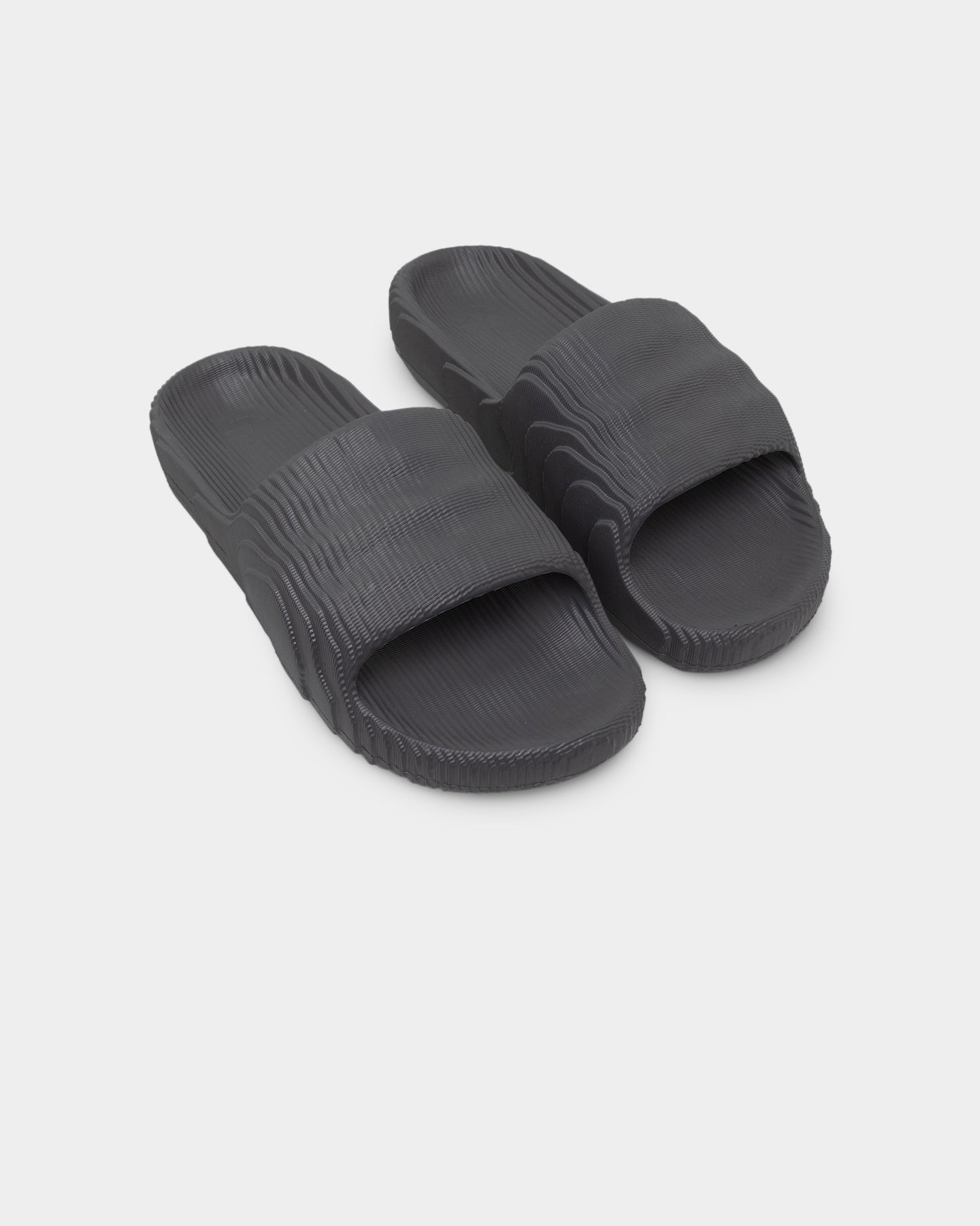 Adidas Adilette 22 Slides - Grey Five/Grey - Comfortable Men's & Women's Shower Sandals for Pool, Beach, Gym & Home Use