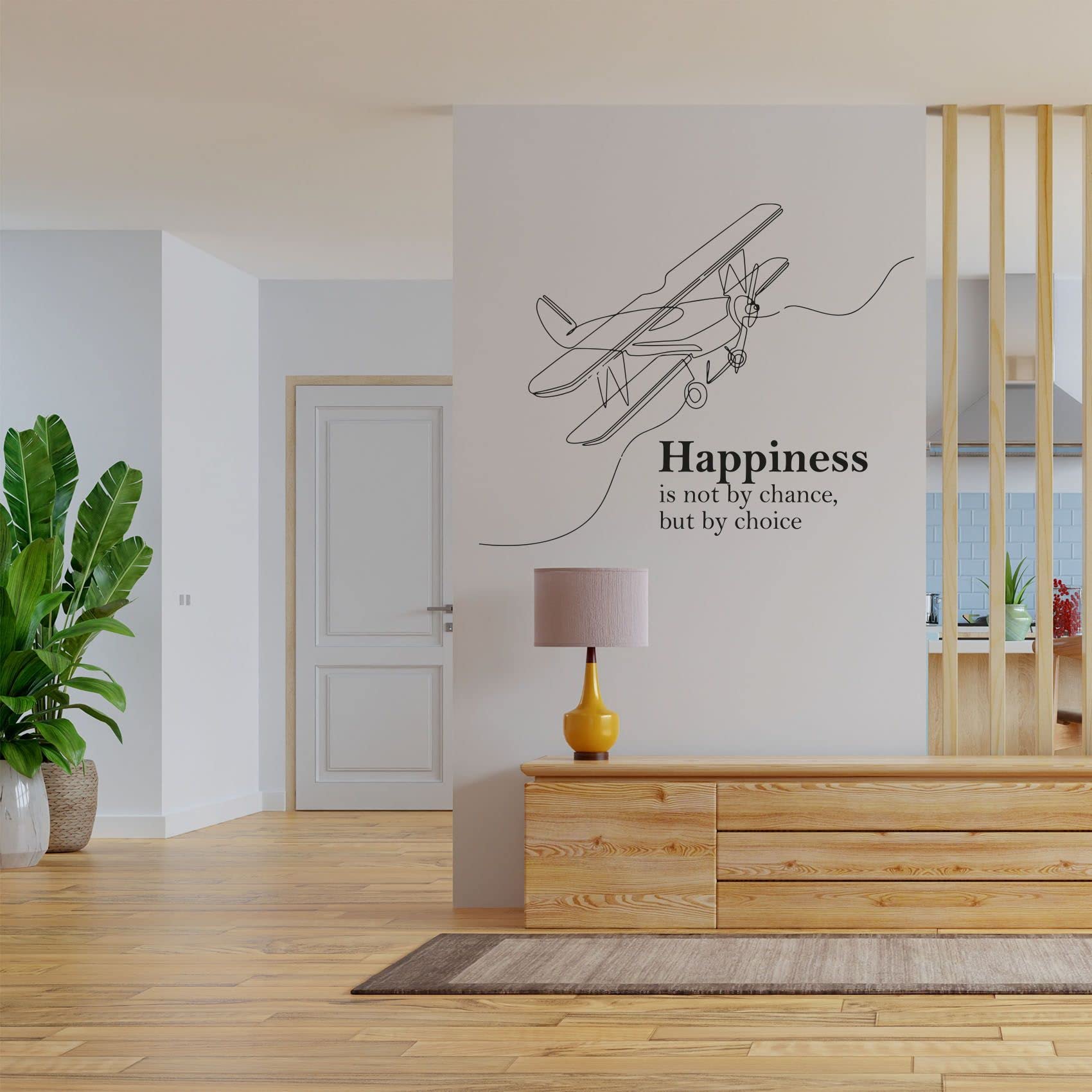 Inspiring Airplane & Jet Helicopter Wall Decals for Kids Room - Motivational Quote Stickers, Fun Nursery & Bedroom Vinyl Art Decor (18x20 Inch) - Perfect for Boys, Girls Room Makeover & Home Decoration