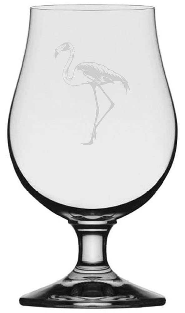 Flamingo Zoo Animal Beer Glass 13.25oz - Bar & Party Drinkware