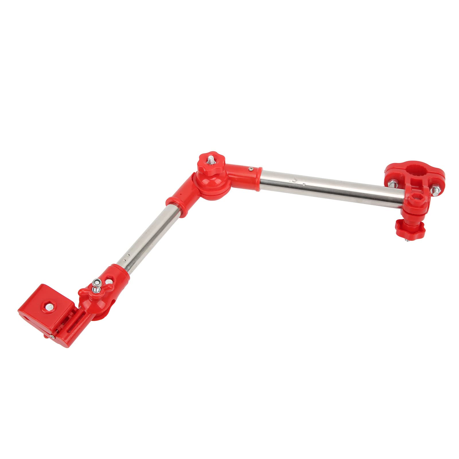 Uxsiya Electric Bike Umbrella Stand - Adjustable Sunshade Holder for Bicycles & Wheelchairs | Waterproof & Durable Outdoor Accessory | Perfect for Cycling, Beach, Picnics & Outdoor Activities (Red)