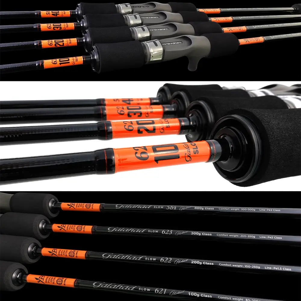 Yamaga Blanks Galahad Slow Jigging Fishing Rods 2024 - Premium Saltwater Jigging Rod for Deep Sea Fishing & Offshore Angling