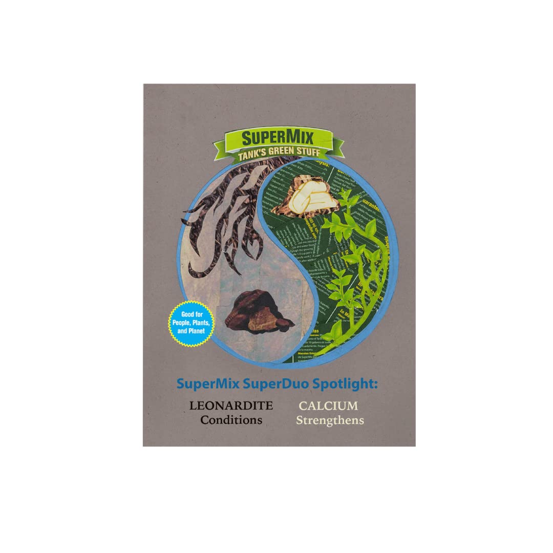 Tank's Green Stuff 100% Organic SuperMix Fertilizer 10 lb - Premium Plant Food for Vegetables, Flowers & Lawns | Ideal for Indoor Potted Plants, Outdoor Gardens & Hydroponics