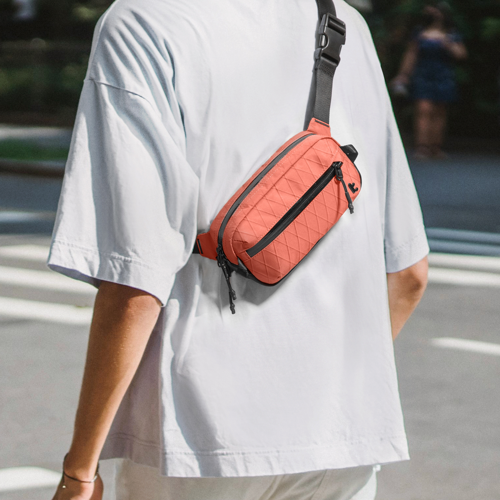 Aviator T35 X-Pac Chest Bag - Durable Crossbody Sling Pack for Outdoor, Travel & Everyday Use - Water-Resistant & Lightweight Design