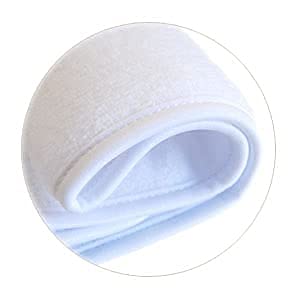 TWIREY Adjustable Polycotton Facial Headbands for Women & Men - 2 Pack Multicolor | Perfect for Skincare, Hair Styling, and Spa Treatments
