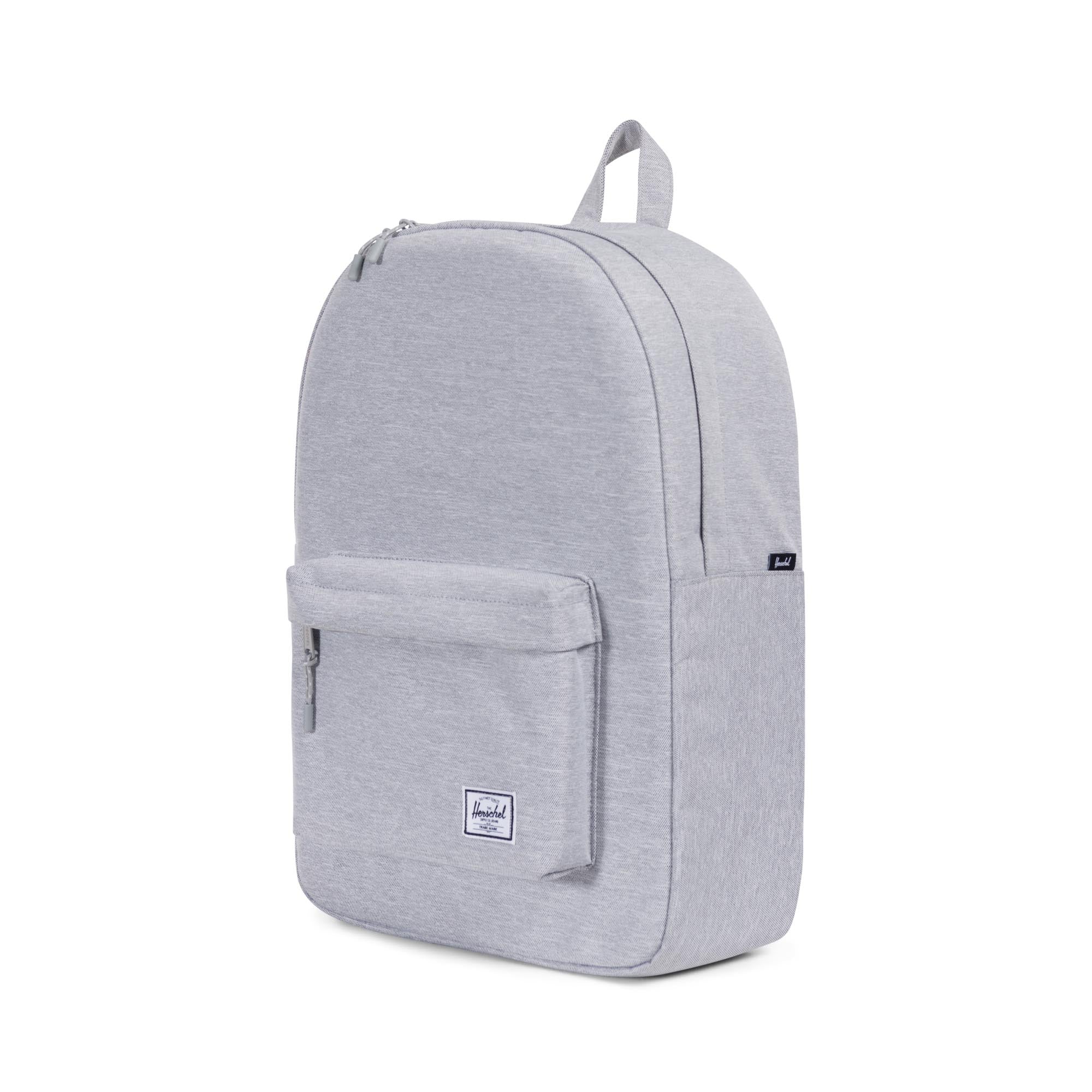 Herschel Classic Backpack - Light Grey School & Travel Laptop Backpack for Men & Women | Durable Water-Resistant Daypack for Work, College & Outdoor Adventures