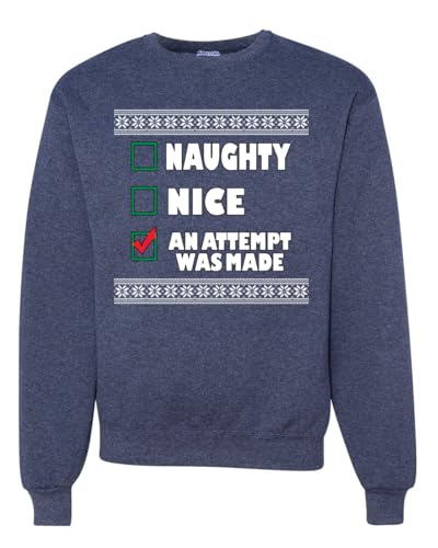 Vintage Heather Navy
