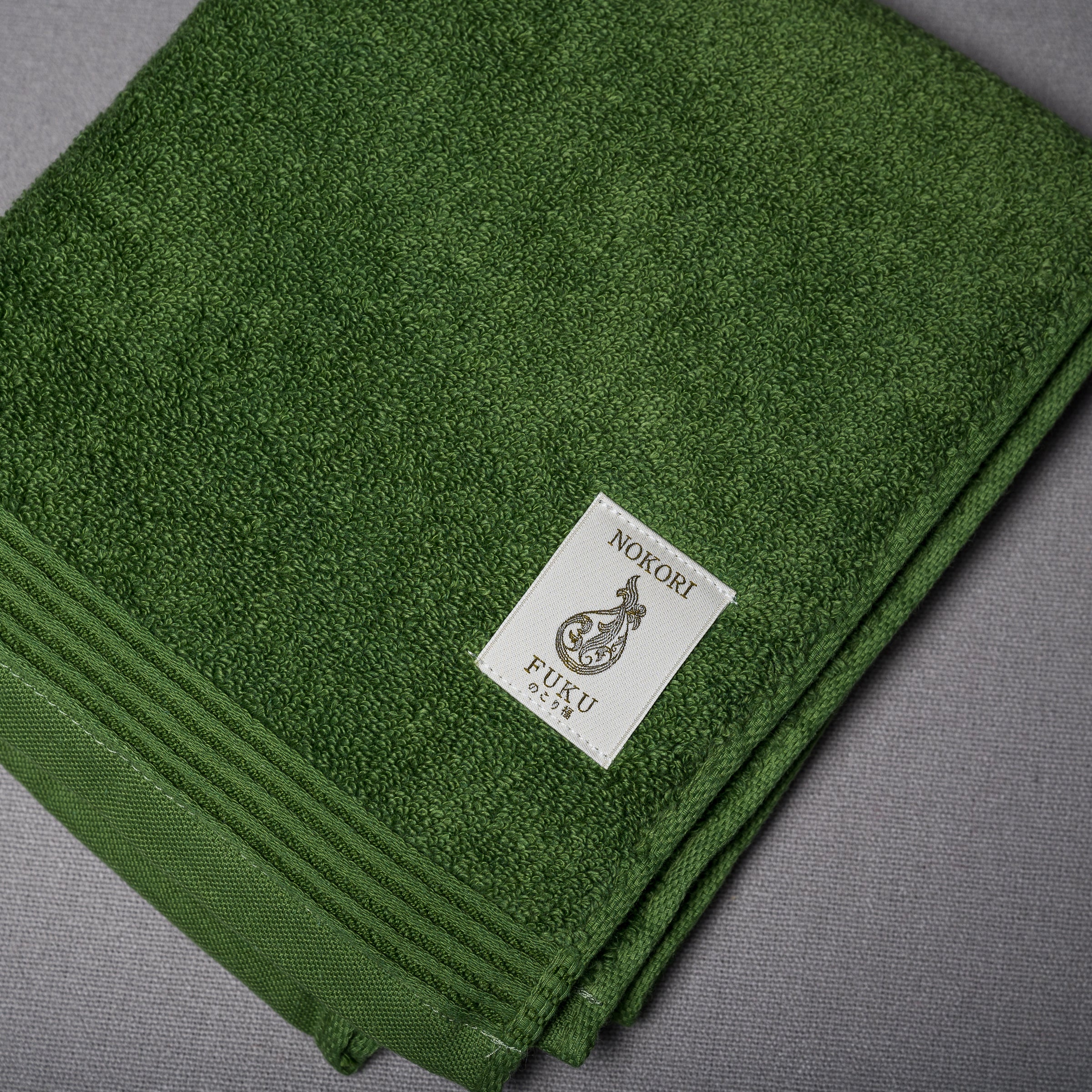 Premium Nokori Fuku Hand Towel - 4 Colors, Soft & Absorbent Japanese Cotton Towels for Kitchen, Bathroom & Spa Use