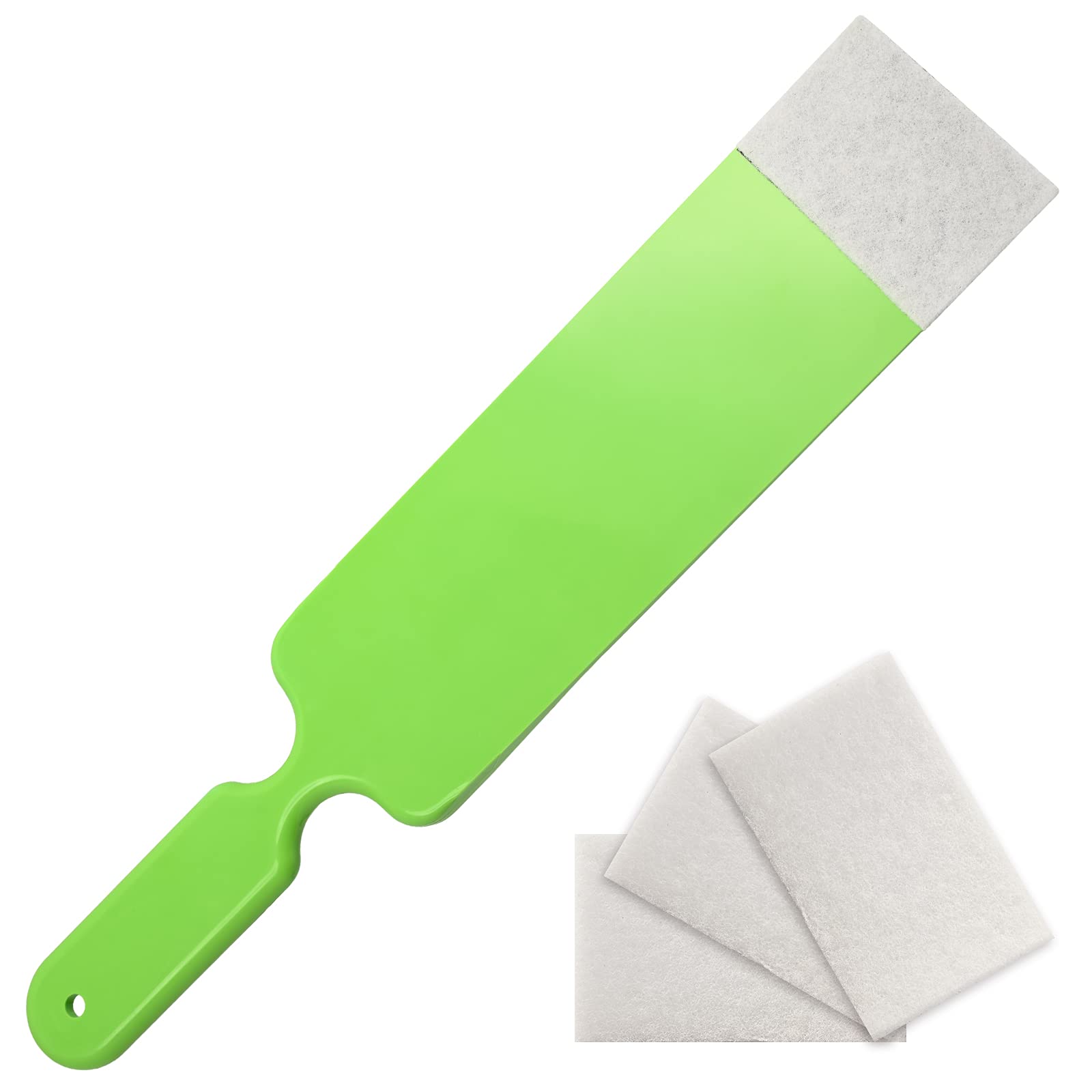 Long Reach Auto Bulldozer Squeegee - Window Tint Tool for Car Glass Cleaning with 3 Scrub Pads - Perfect for Vehicle Tint Film Installation