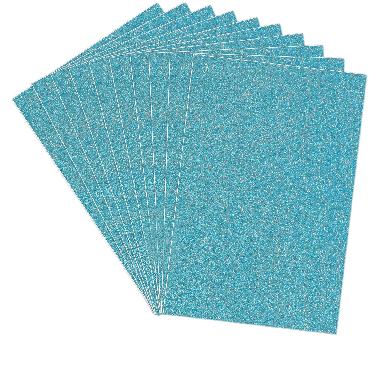 Glitter Cardstock Paper - 20 Sheets A4 Self-Adhesive Sticky Glitter Paper (8.2