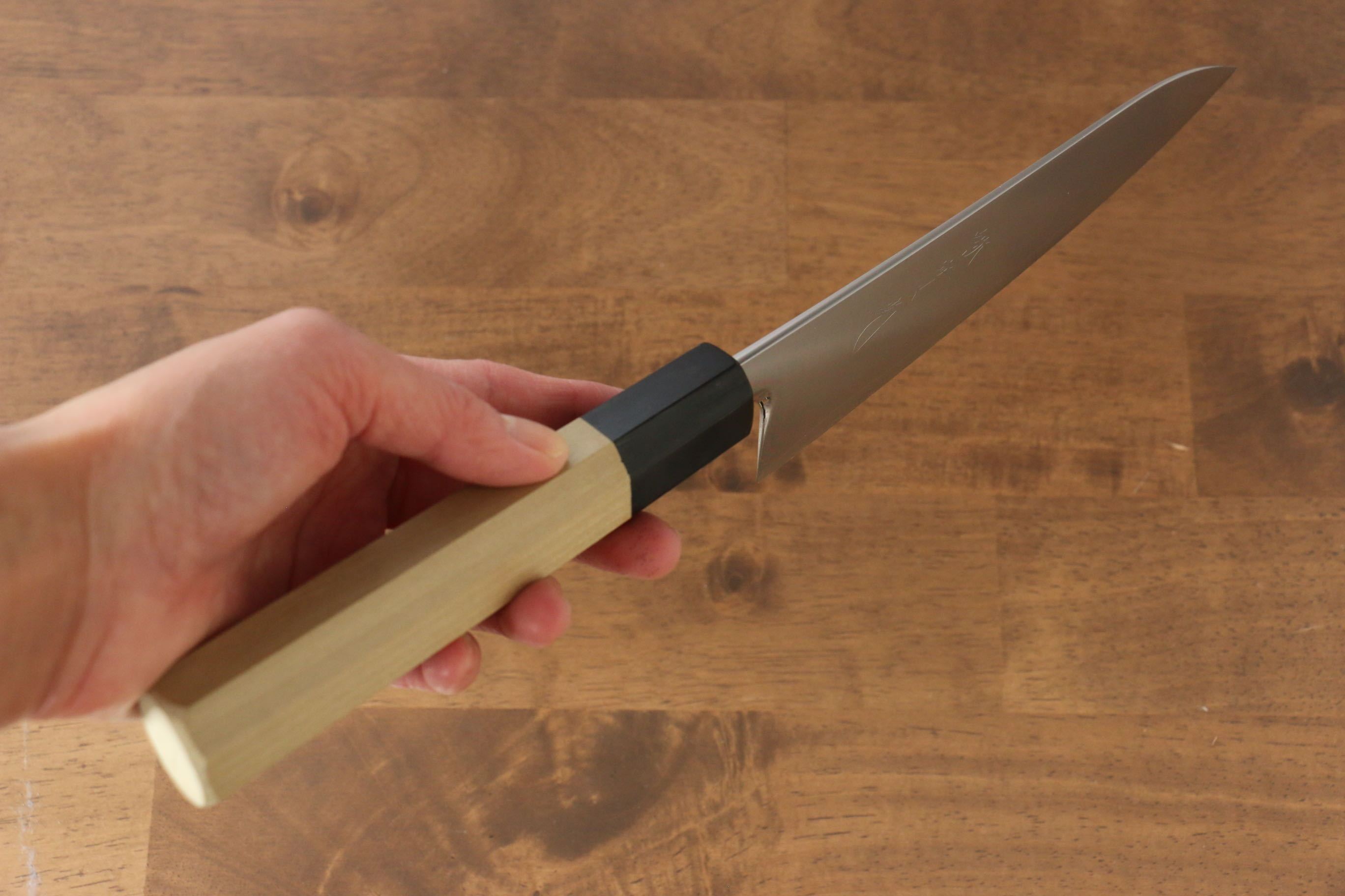 Premium Jikko SG2 Gyuto 180mm Japanese Chef Knife with Magnolia Wood Handle - Perfect for Sushi, Meat Slicing & Professional Kitchen Use