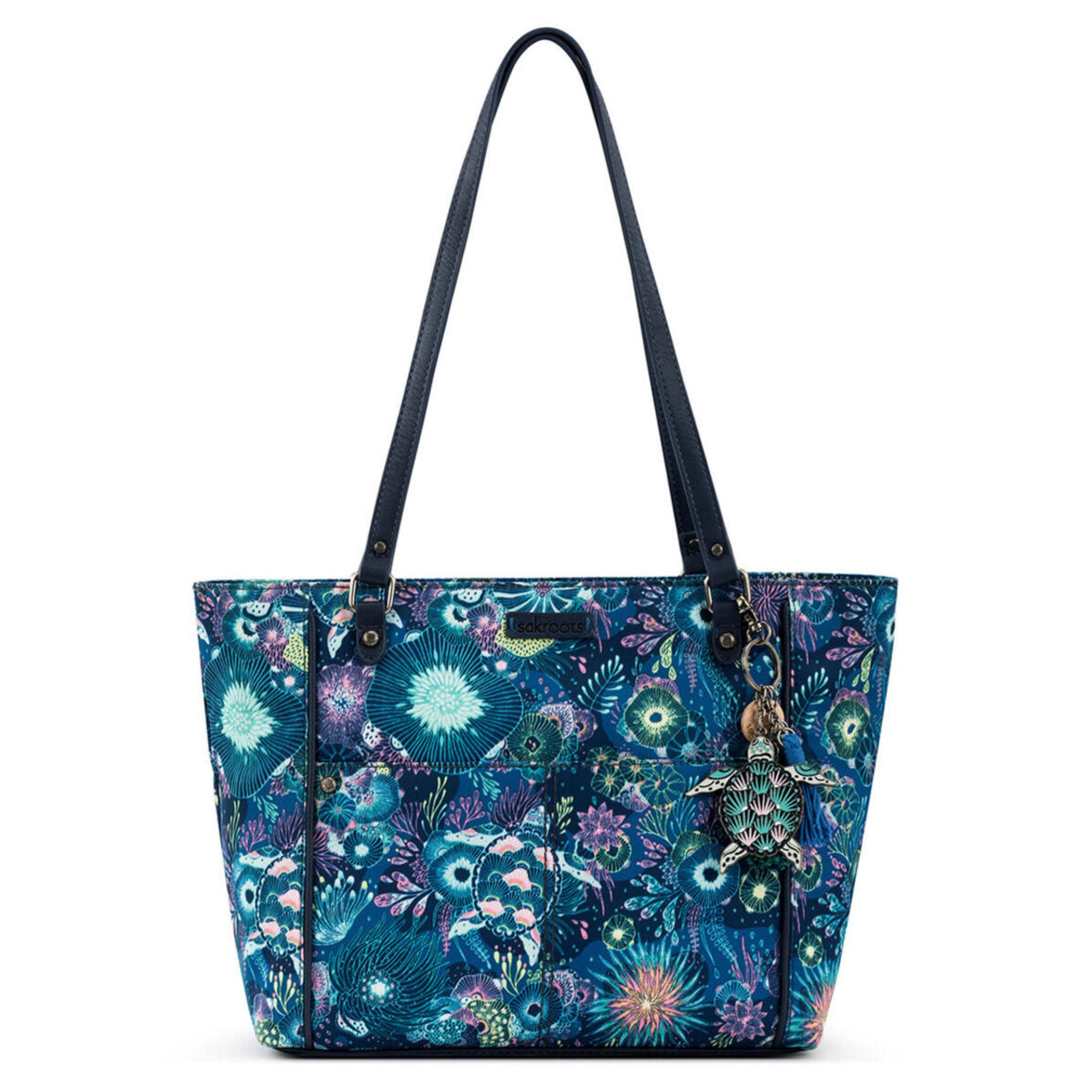Eco-Friendly Metro Tote Bag - Sustainable Twill Fabric in Royal Blue Seascape Color - Perfect for Grocery Shopping, Beach Trips & Daily Commute