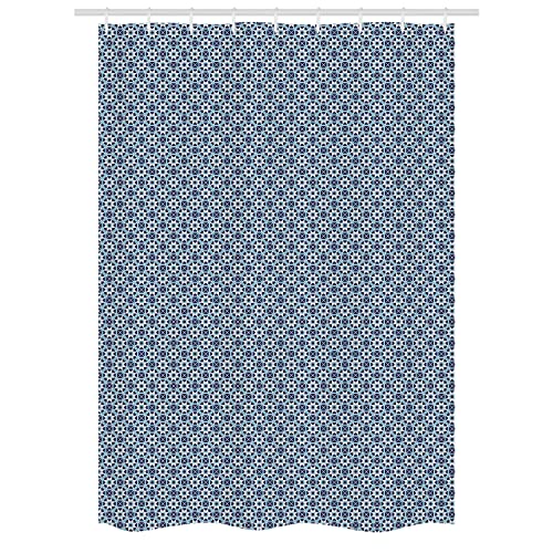 Dark Blue Beige and Aqua