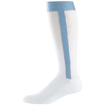 Adult Baseball Stirrup Socks - White - High Performance Athletic Socks for Baseball, Softball & Sports - Perfect for Training, Games & Team Uniforms