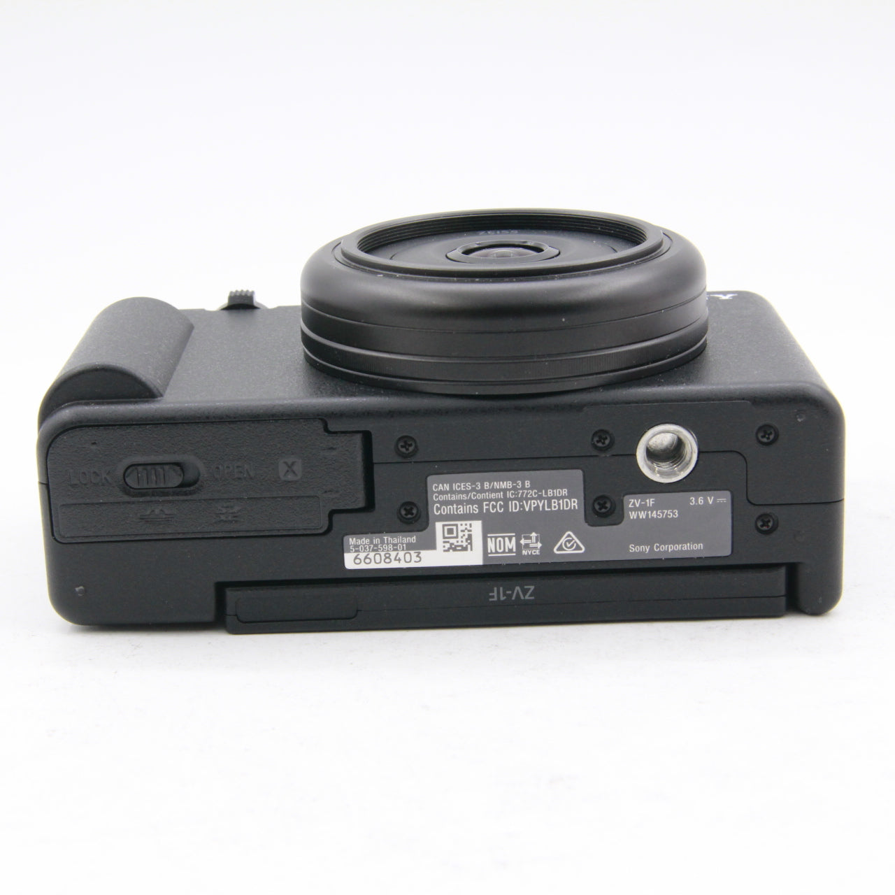Open Box Sony ZV-1F Vlogging Camera (Black) - Perfect for YouTube, Travel & Content Creation