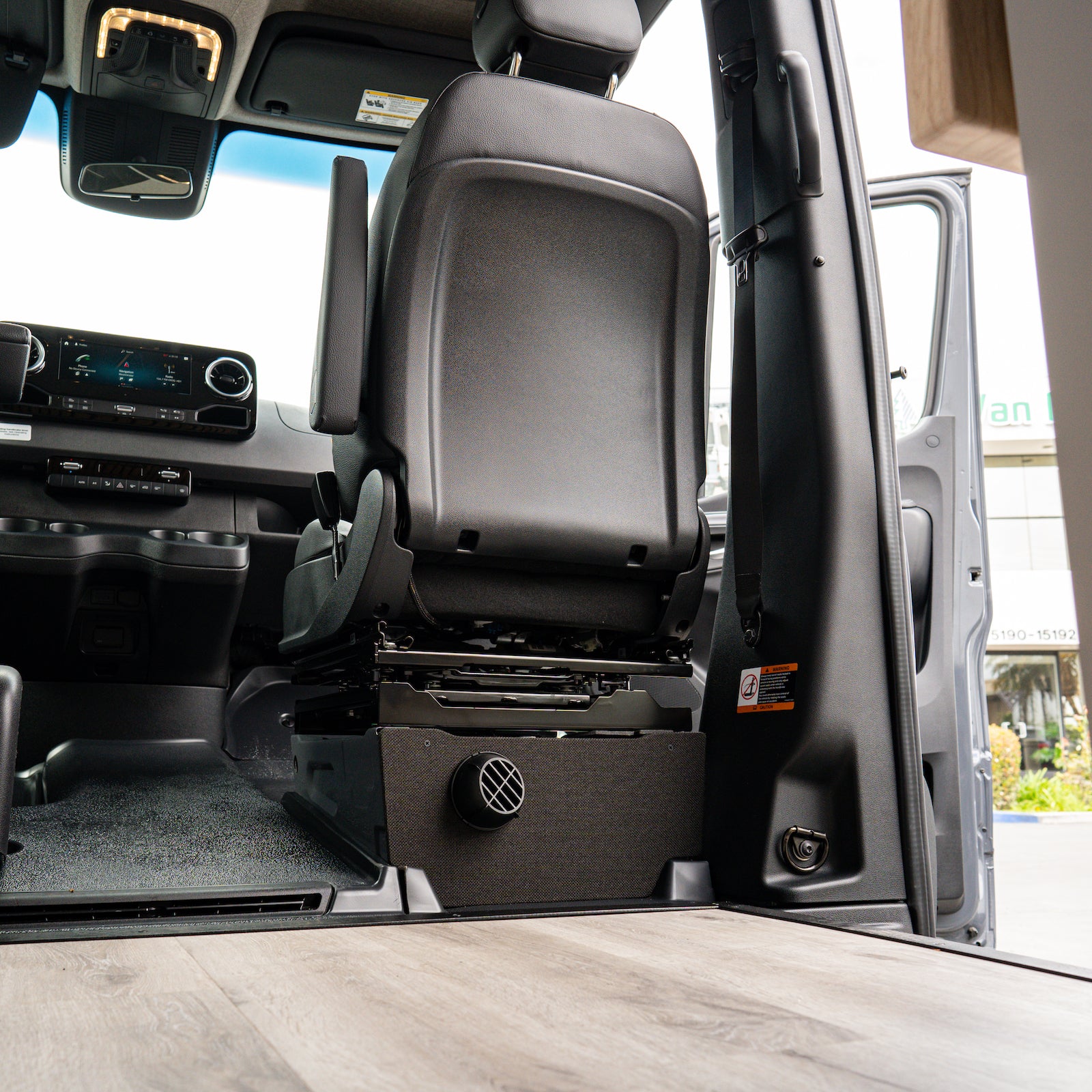 2007+ Mercedes Sprinter Van Seat Swivel Base - 360 Degree Rotating Passenger Seat for Easy Access & Comfort | Perfect for Campers, RVs & Work Vans