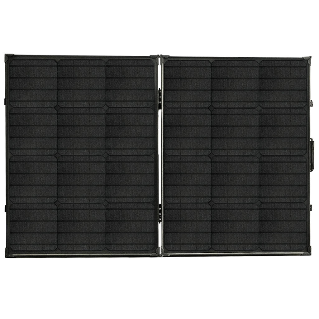 100W 24V Portable Solar Panel by Lion Energy - Lightweight Foldable Solar Charger for Camping, RV, Boating & Emergency Power Supply