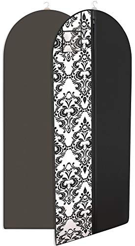 Black & White Damask And Hanging Window