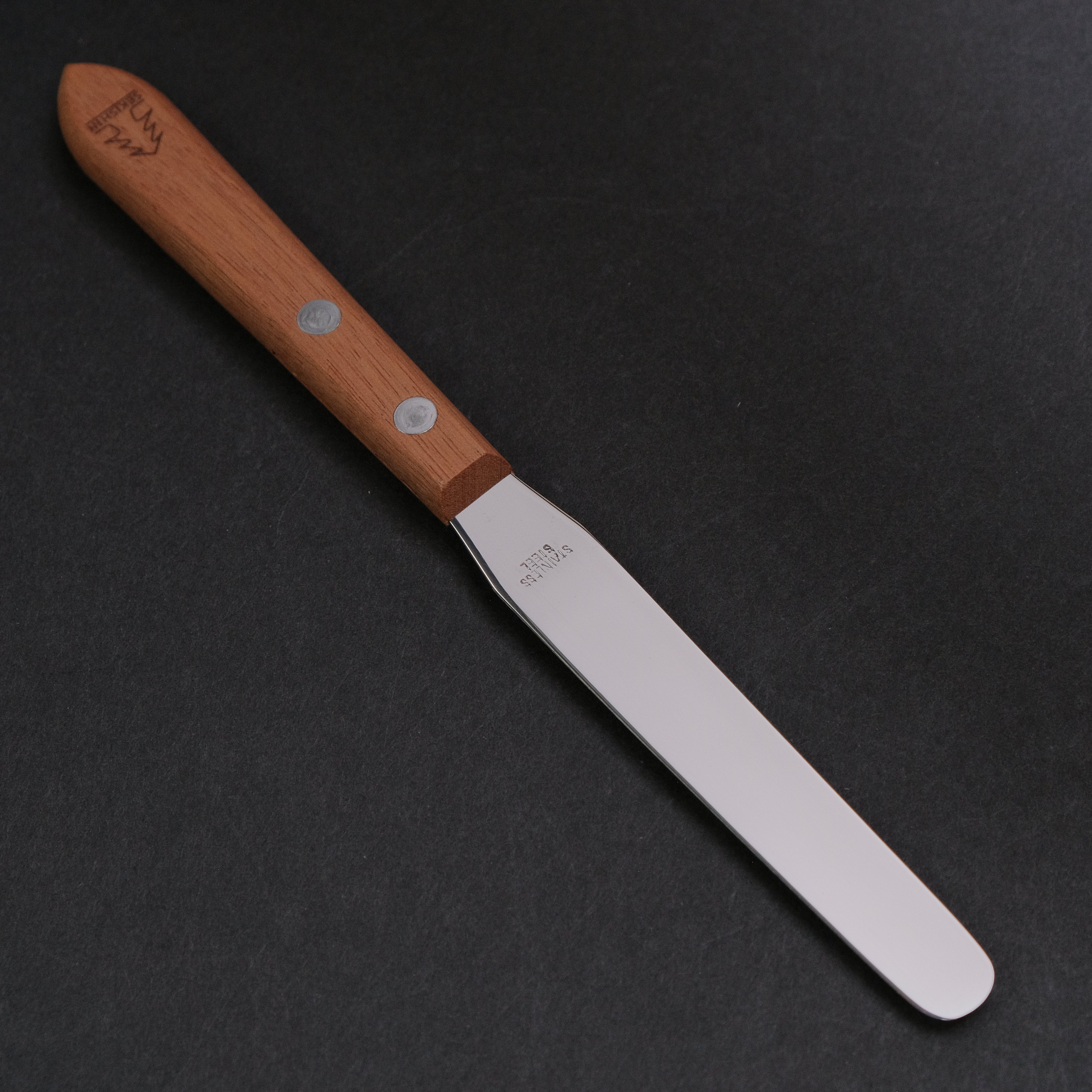 Sekishin Palette Knife S #2 - Professional Artist Painting Tool for Oil & Acrylic - Perfect for Canvas Art, Texture Creation & Cake Decorating