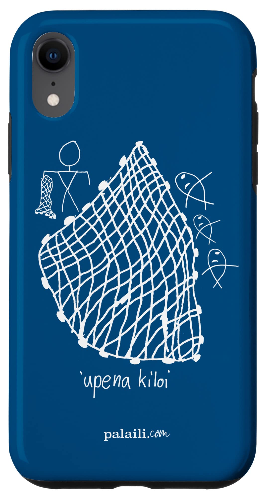 iPhone XR Upena Kiloi - Hilinai Collection Case | Protective Phone Cover for iPhone XR | Durable & Stylish Design for Everyday Use, Travel & Outdoor Activities