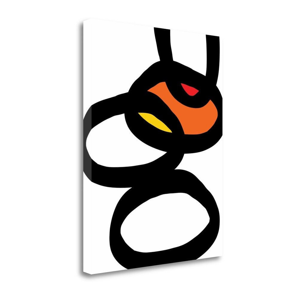 Abstract I By Linda Woods - Fine Art Giclee Print on Gallery Wrap Canvas - Ready to Hang Wall Art - Perfect for Living Room, Bedroom & Office Decor