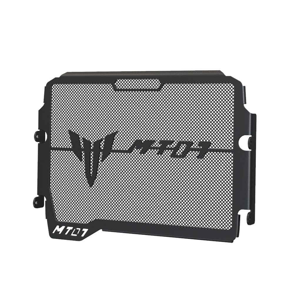 CNC Motorcycle Radiator Guard for Yamaha MT07 FZ07 MT-07 (2018-2024) - Heavy Duty Aluminum Radiator Protector & Water Tank Grille Cover - Perfect for Off-Road, Street Riding & Motorcycle Protection Accessories