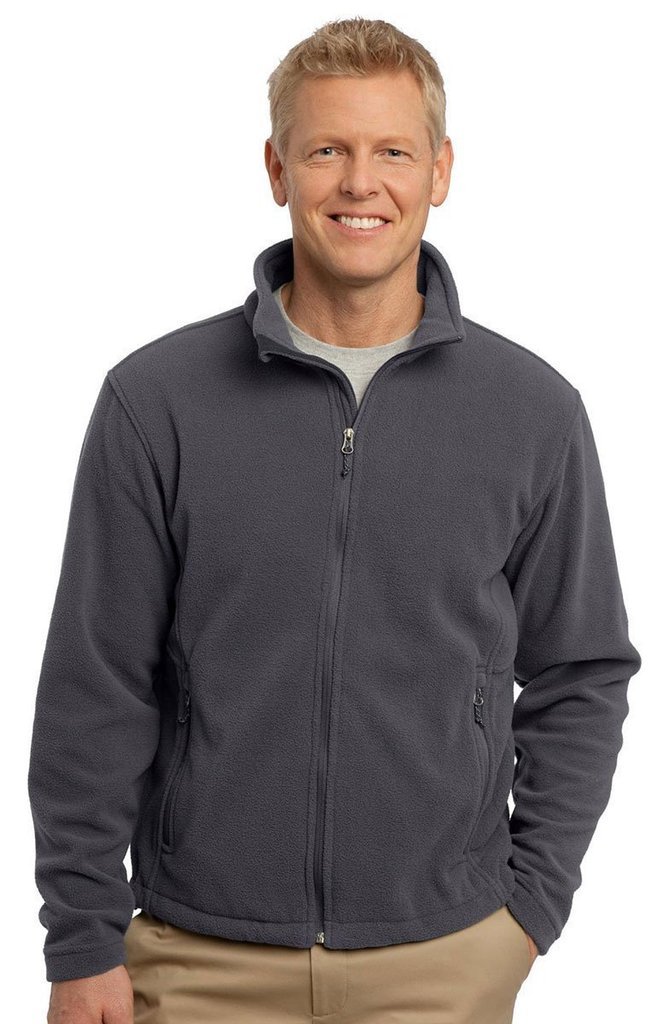 Port Authority Men's Value Fleece Jacket - Soft Warm Lightweight Pullover for Work, Outdoor & Casual Wear | Cold Weather Layering Essential