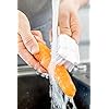 KitchenCraft Premium Vegetable Cleaning Brush - Natural Bristles for Fruits & Vegetables - Perfect for Washing Carrots, Potatoes & Root Vegetables - Eco-Friendly Kitchen Tool