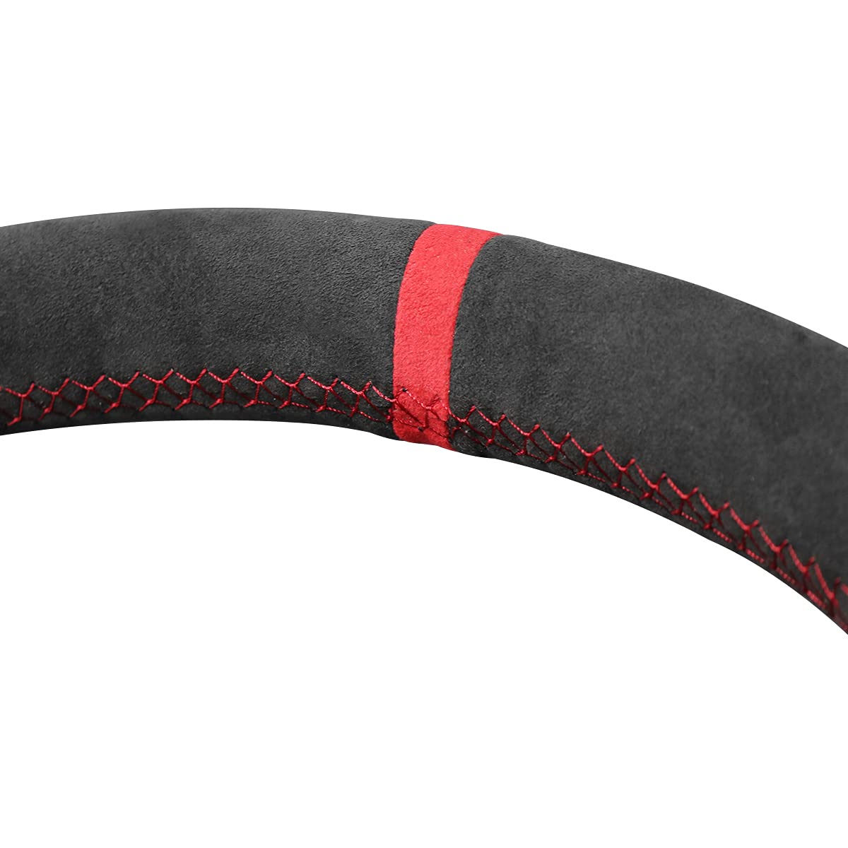 Premium Athsuede Steering Wheel Cover for Porsche 911 (991) / Boxster (981) / Cayman (981) / Cayenne / Panamera 2010-2016 - Luxury Car Accessory for Enhanced Grip & Comfort - Perfect for Daily Commute & Road Trips