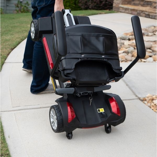 Golden Technologies Buzzaround Carry On Folding Mobility Scooter GB120 - Lightweight Portable Electric Scooter for Seniors & Adults - Perfect for Travel, Shopping & Outdoor Activities