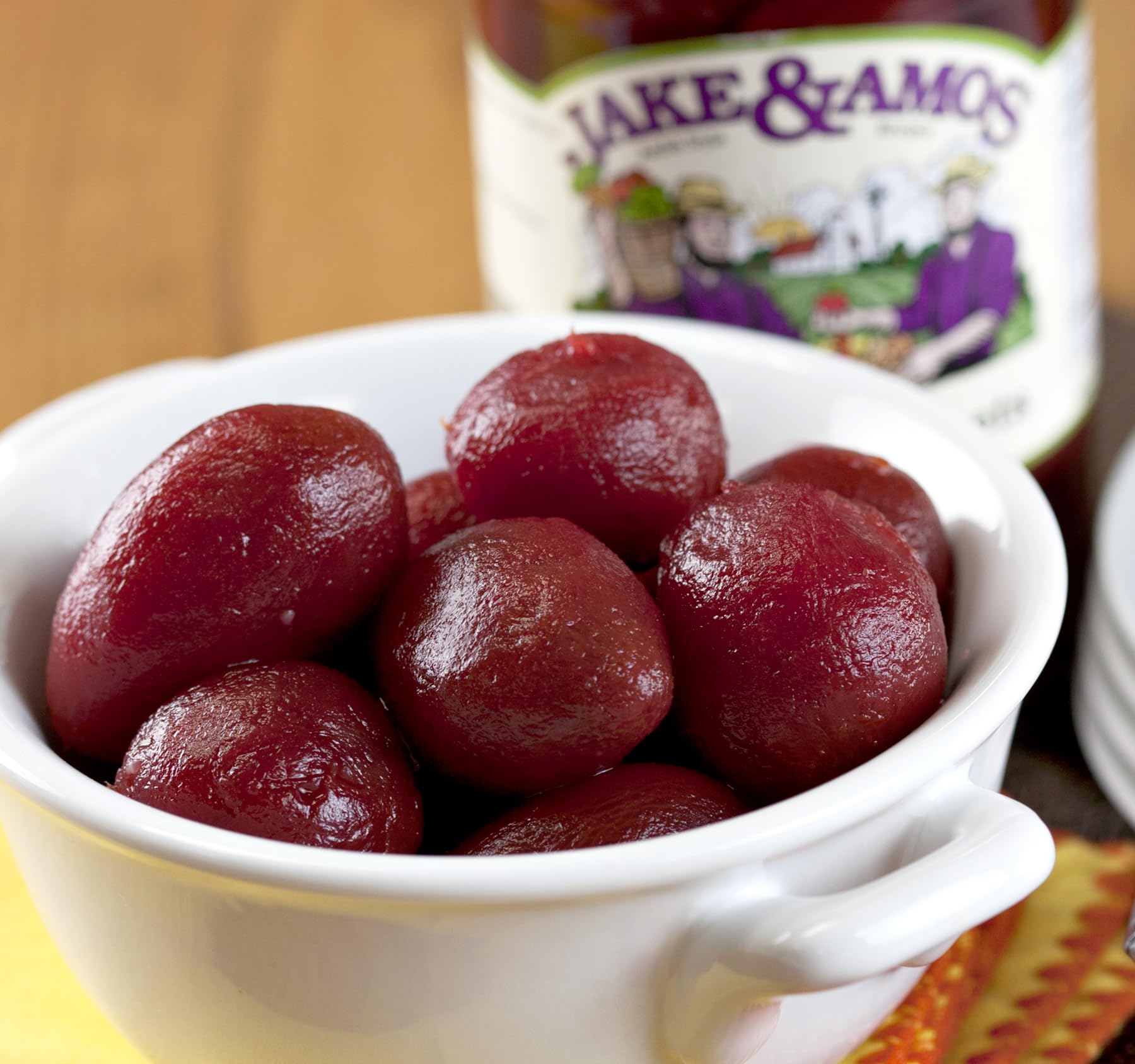 Organic Pickled Sweet Baby Beets - 2 Pack (16 Oz Jars) - Gluten-Free, Non-GMO, No Preservatives - Perfect for Salads, Charcuterie Boards & Healthy Snacking