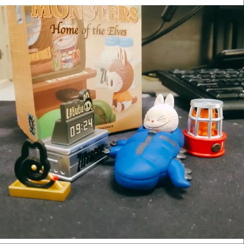 Labubu The Monsters Home of the Elves Series Complete Set - Collectible Art Toy Figures for Display, Gifts, and Home Decor