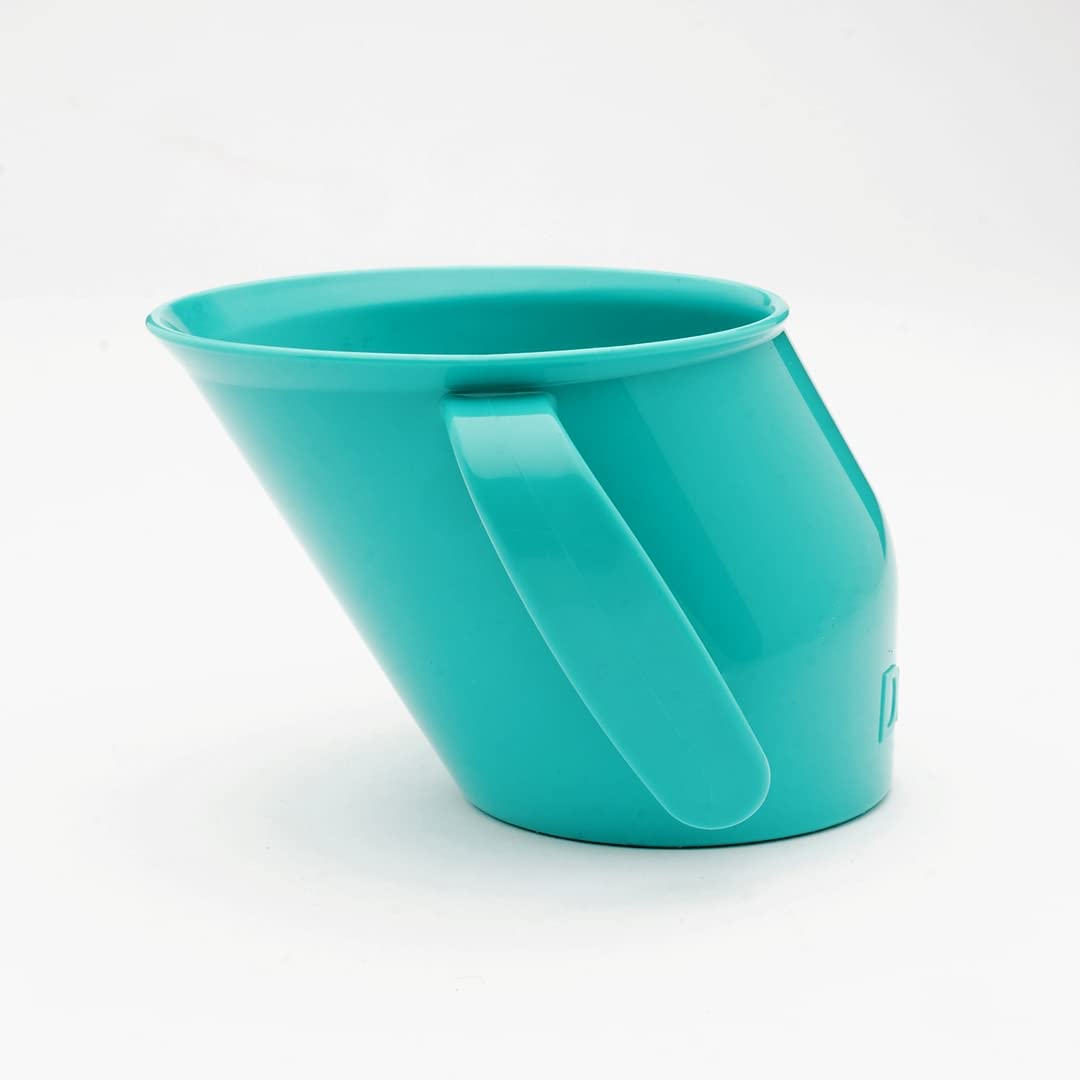 **Doidy Cup and Bowl Gift Set for Babies 6 Months+ | Silicone Non-Slip Suction Bowl & Open Cup | Baby Weaning, Feeding & Learning to Eat & Drink Essentials | Perfect for Baby Food, Snacks & Mealtime (Turquoise)**