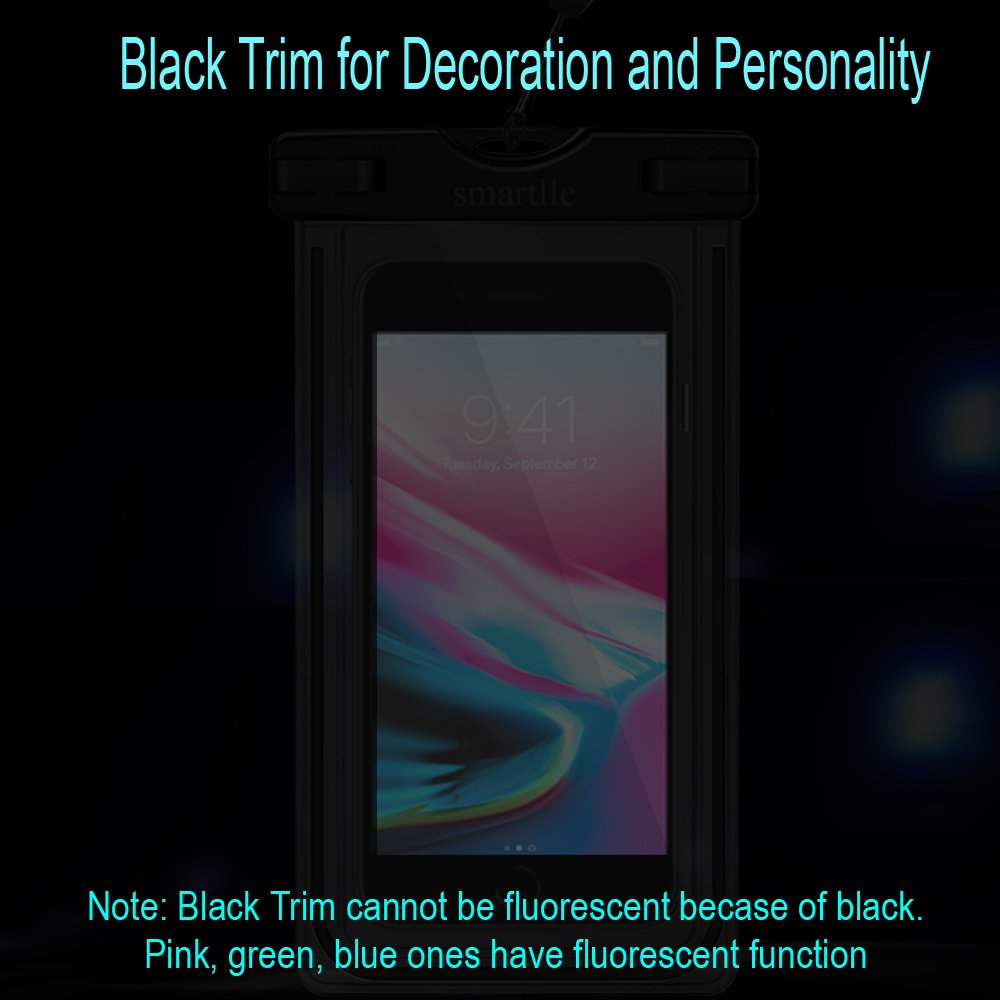 Waterproof Phone Pouch - Universal Dry Bag for iPhone 15/14/13/12/11 Pro Max/XS/XR/8/7/6 Plus & Galaxy S24/S23/A Series - Underwater Snowproof Case for Swimming, Beach, Pool & Outdoor Activities (7