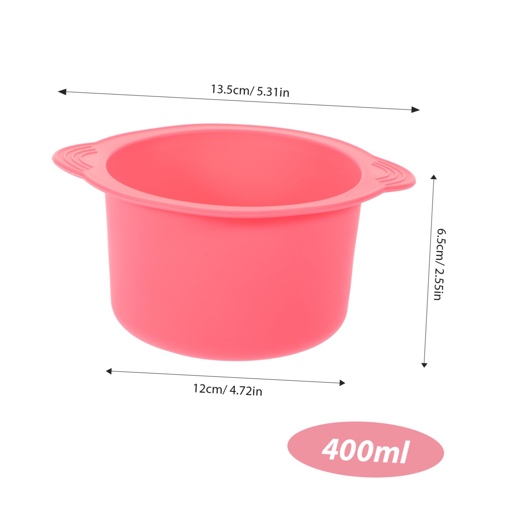 2PCS Pink Hair Removal Wax Machine Kit with Wax Warmer, Wax Strips & Wax Bowl - At-Home Waxing for Legs, Bikini, Face & Body - Painless Hair Remover for Smooth Skin