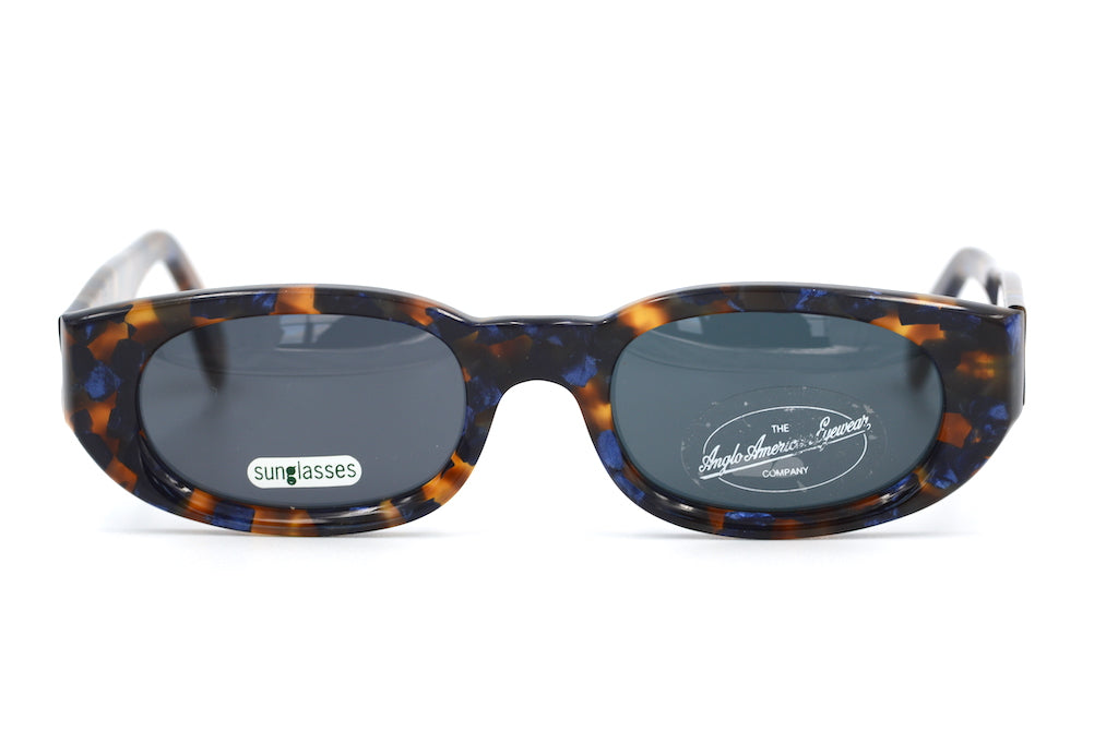 Anglo American Eyewear Duvall DBBL Sunglasses - Polarized UV Protection Aviator Style for Men & Women - Perfect for Driving, Outdoor Sports & Fashion Accessories