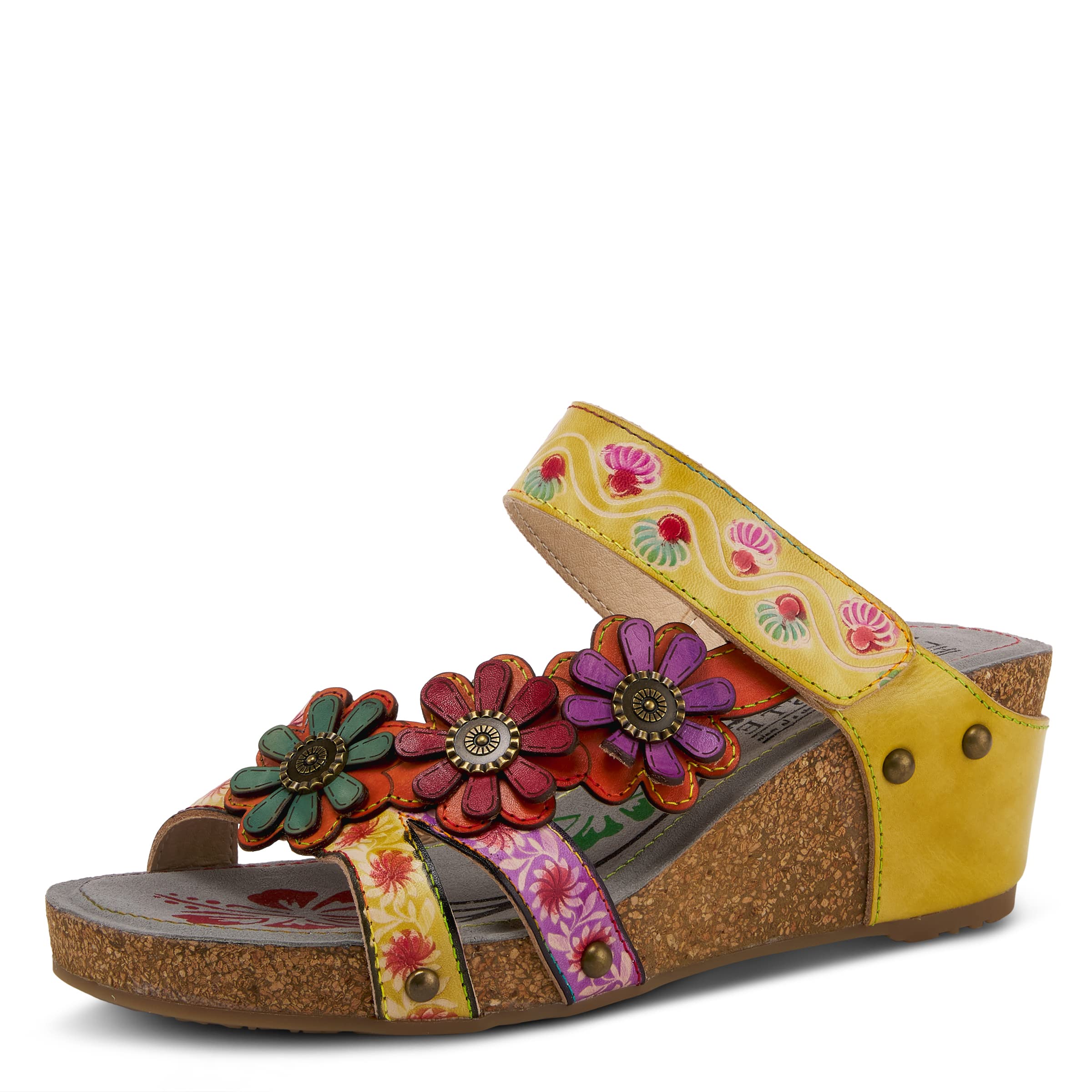 Spring Step L'Artiste Women's Delight Sandals - Comfortable Leather Slide Sandals for Women | Perfect for Summer, Beach, and Casual Outings