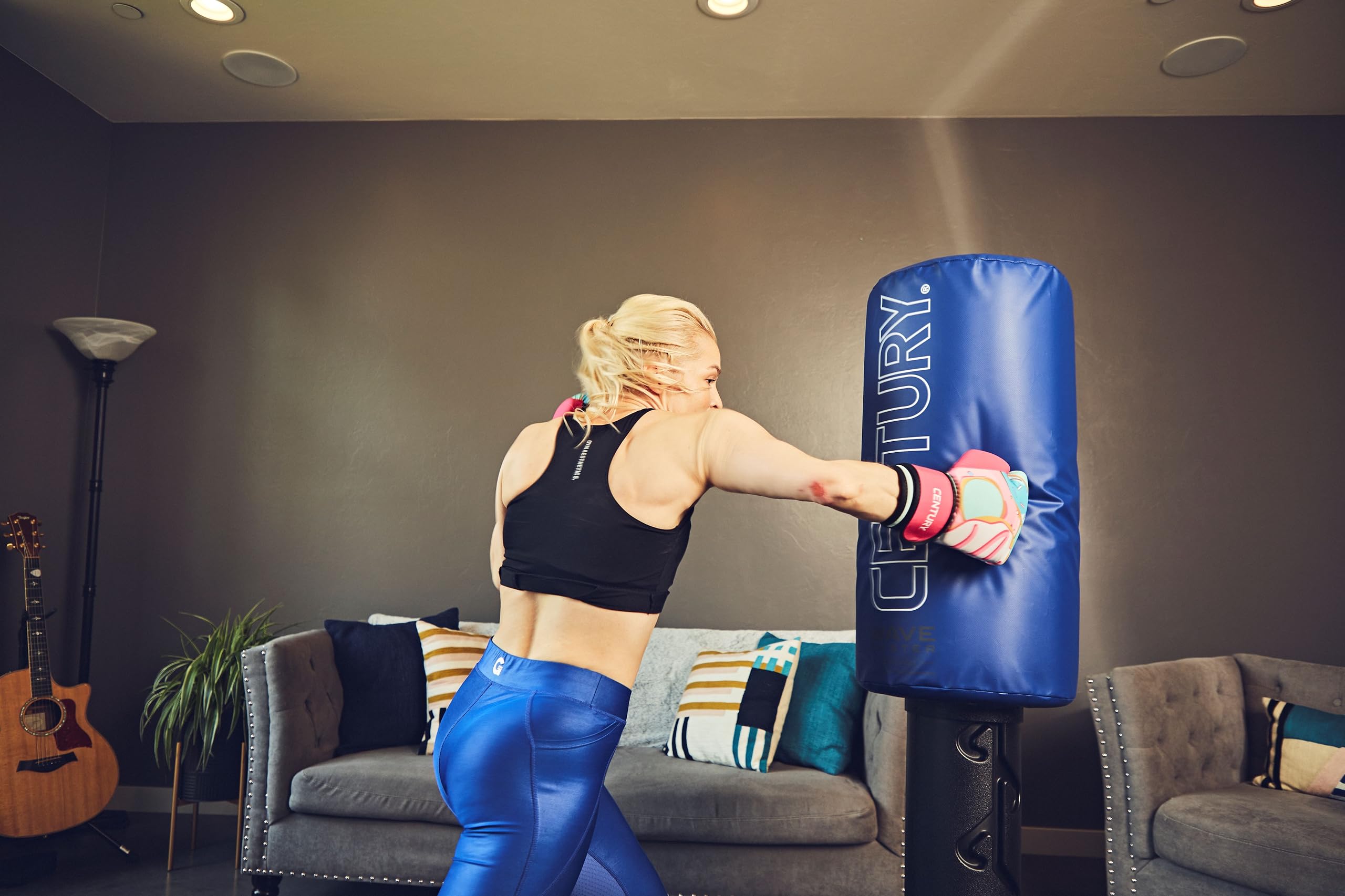 Century Original Wavemaster Freestanding Punching Bag - Adjustable Height 47