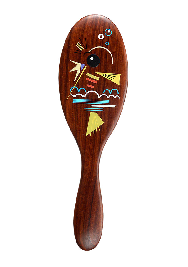 Joy of Fish Paddle Hair Brush - Detangling Wet & Dry Hair - Perfect for Salon, Home Use & Travel - Smooth & Pain-Free Styling